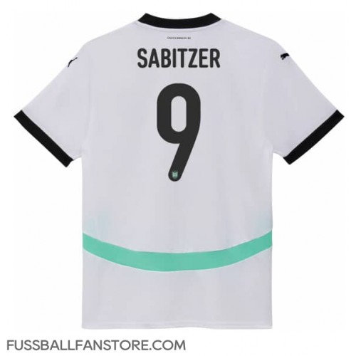 Österreich Marcel Sabitzer #9 Replik Auswärtstrikot EM 2024 Kurzarm Österreich Marcel Sabitzer #9 Replik Auswärtstrikot EM 2024 Kurzarm